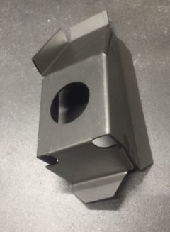 Suvirintas metalinis korpusas